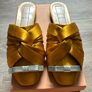 No21 Satin Mules